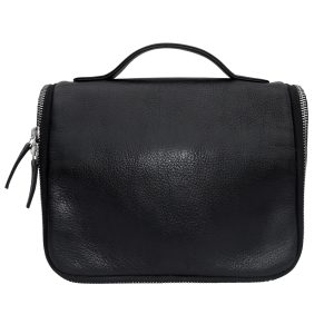 Hanging Leather Travel Kit